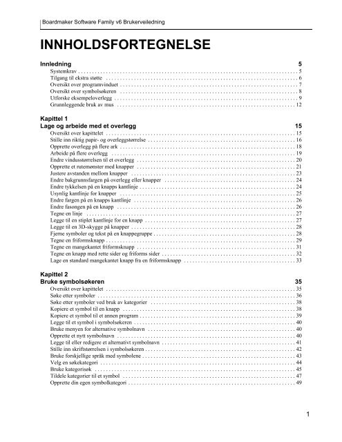 Brukerveiledning - Abilia