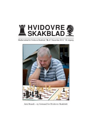 Klubblad nr. 4, December 2010 - Hvidovre Skakklub