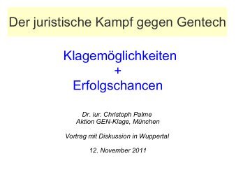 Der juristische Kampf gegen Gentechnik-6 - JPBerlin
