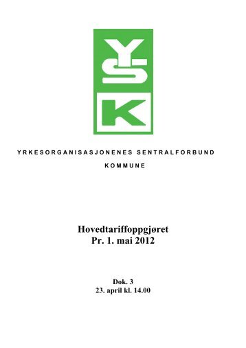 Hovedtariffoppgjørene 2010 – YS-Ks krav - Delta