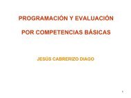 Programación y evaluación por competencias básicas - Plataforma ...