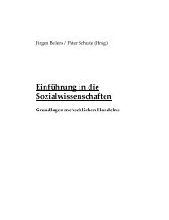 Einführung in die Sozialwissenschaften - Jürgen Bellers