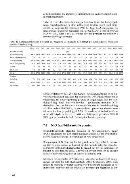 Opgørelse og beregningsmetode for landbrugets ... - Sickpigs.dk