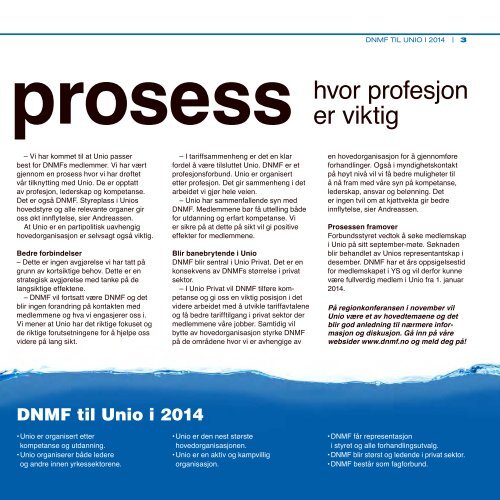 DNMF går til Unio: