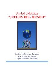 Unidad didáctica: “JUEGOS DEL MUNDO” - Catedu