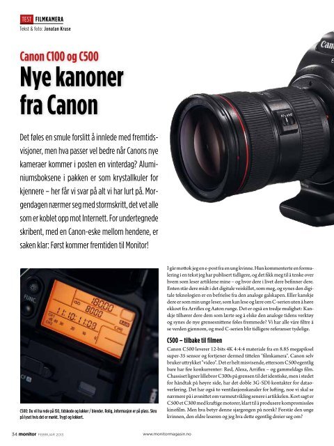 Monitor 01-2013 - Monitormagasin