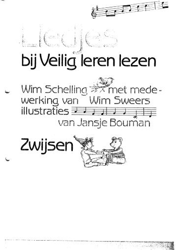 Liedjes bij veilig leren lezen - Terug