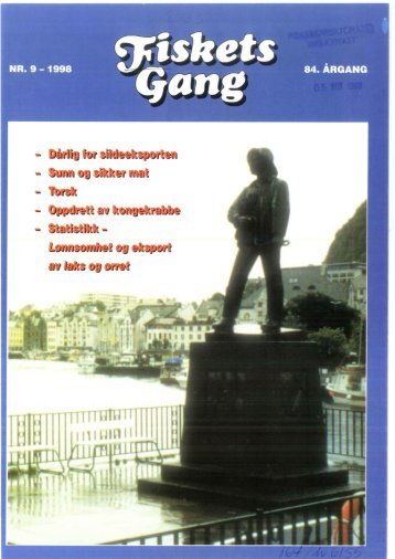 Fiskets Gang. Nr 9. 1998