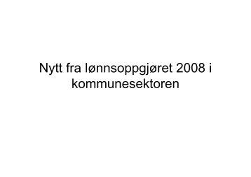 Lønnsoppgjøret 2008 i kommunesektoren, Eirik Solberg - Ansatte