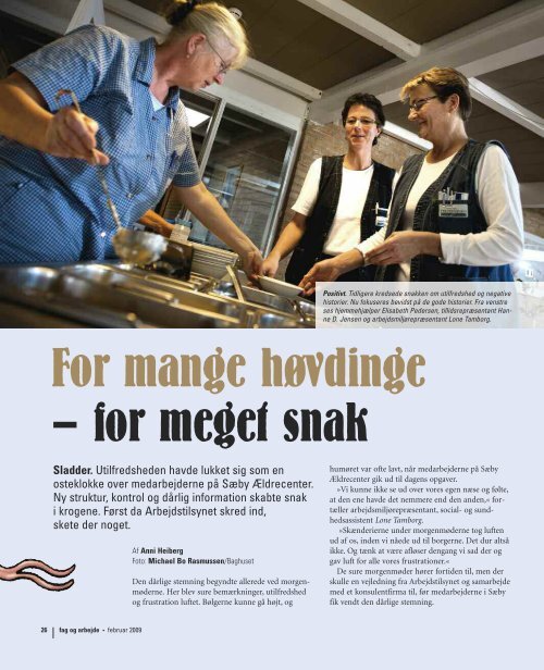 Medarbejderne skulle holde mund