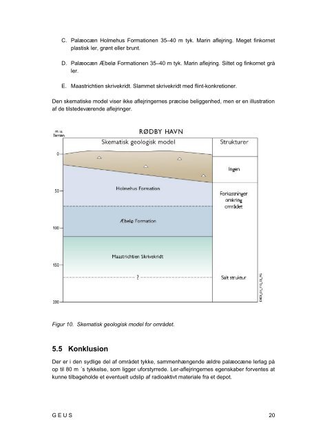 Danmarks og Grønlands Geologiske Undersøgelse Rapport ... - Geus