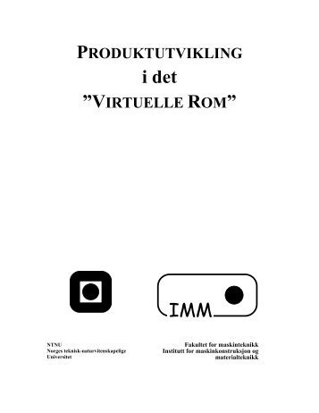 Produktutvikling i det virtuelle rom - Håkon Fyhn