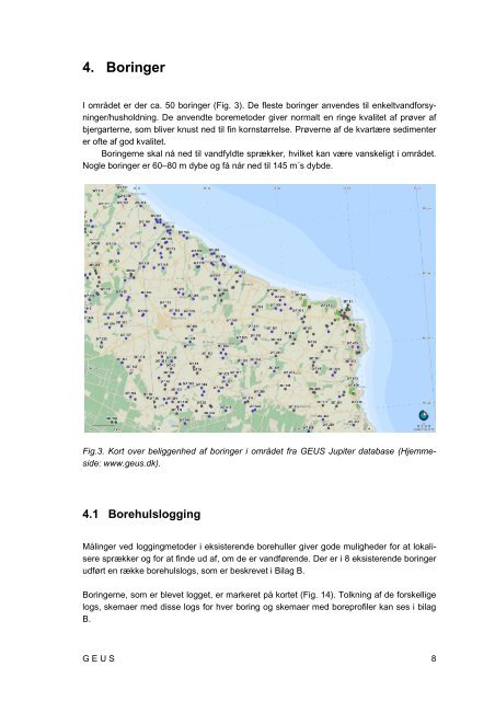 Rapport nr. 1: Område Østermarie - Geus