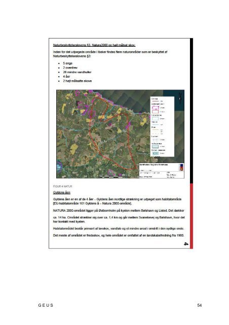 Rapport nr. 1: Område Østermarie - Geus