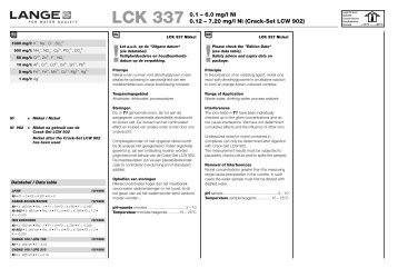 Crack-Set LCW 902 - Camlab