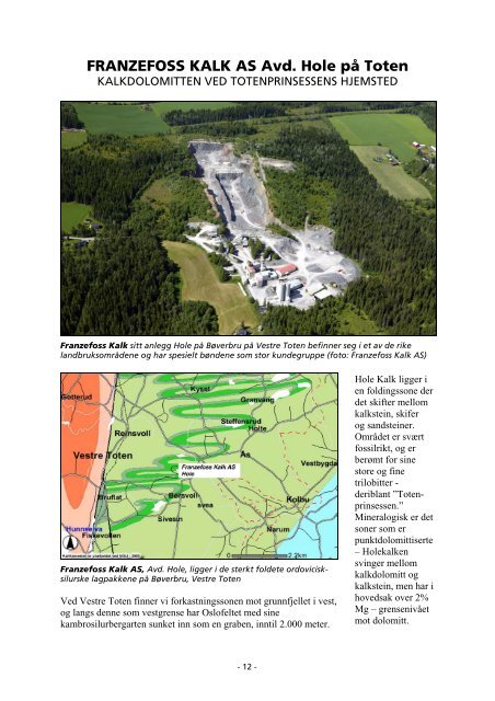 Geologisk Skrift - rådgivande agronomar as