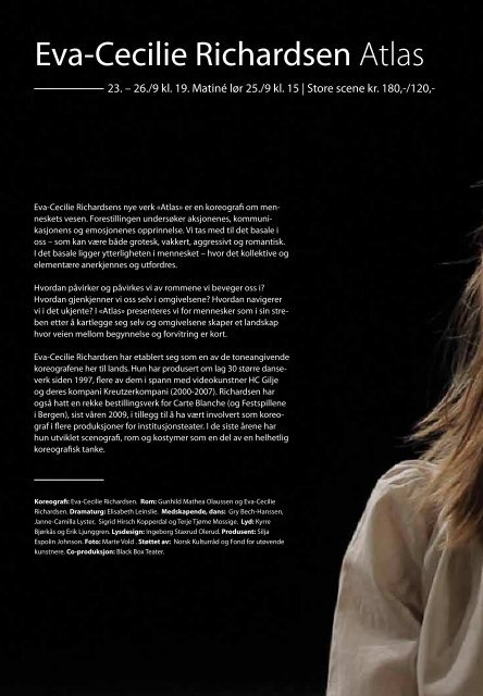 Program høsten 2010 - Black Box Teater