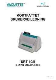 Brukermanual kort - Produkter