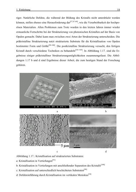 Funktionale dreidimensionale Photonische Kristalle aus ...