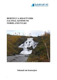 BERITELVA KRAFTVERK SALTDAL KOMMUNE ... - Skjema Nve