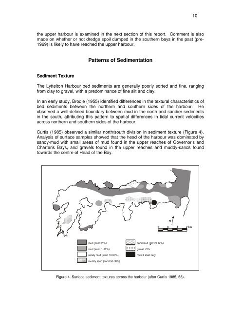 Sedimentation in the Upper Lyttelton Harbour - Environment ...
