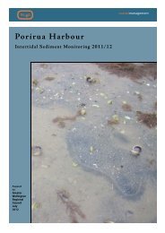 Porirua Harbour: Intertidal Sediment Monitoring 2011/12 - Greater ...
