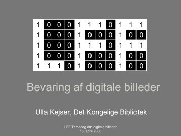 Bevaring af digitale billeder