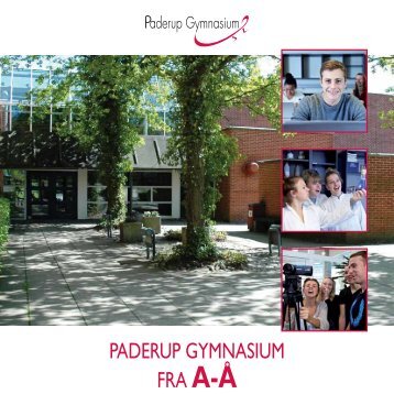 PADERUP GYMNASIUM FRA A-Å