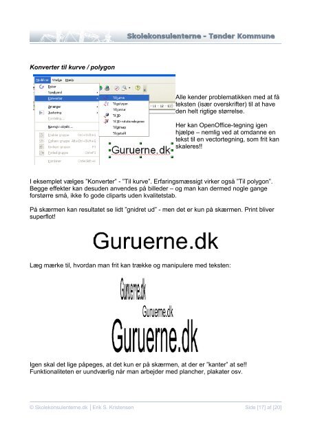 Open- og LibreOffice tegning vs MS Publisher - Skolekonsulenterne.dk