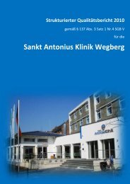 Strukturierter Qualitätsbericht 2010 - Klinikführer Rheinland