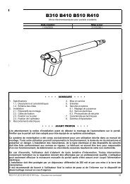 B310 B410 B510 R410 - Eclats antivols