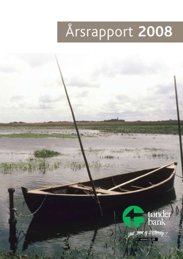 Årsrapport 2008 - Tønder Bank
