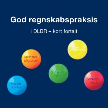 God regnskabspraksis - LandbrugsInfo