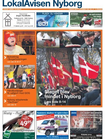 Slaget blev mindet i Nyborg - LiveBook