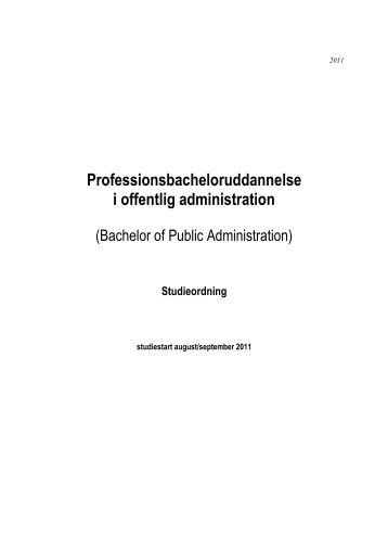 Studieordning - administrationsbachelor.pdf - Guldborgsund ...