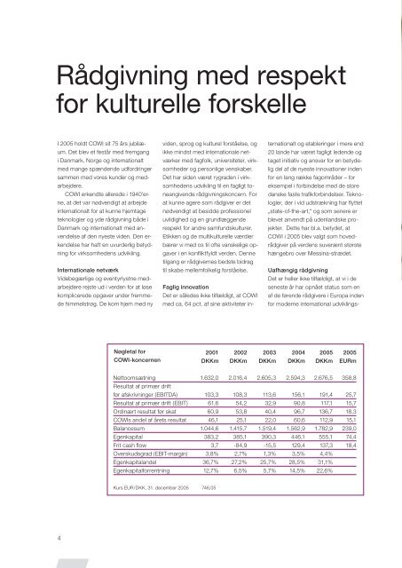 COWI_aarsrapport_2005_DK.pdf | 546704_s2-5.indd