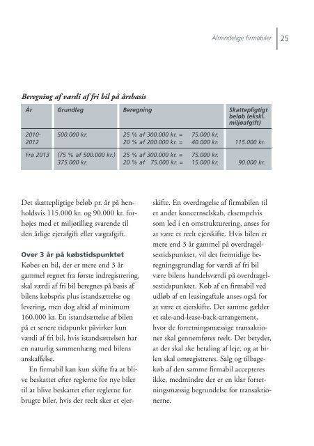 Biler – skat og moms 2011/2012 - Dansk Revision