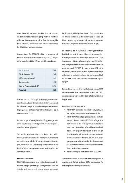 ÅRSRAPPORT 2004-05 - Revifora