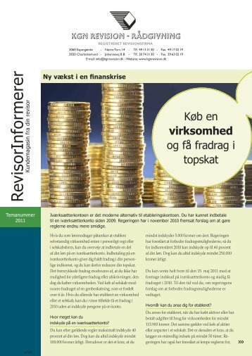 Ny vækst i en finanskrise - Kurt G. Nielsen