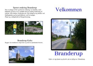 Velkomstfolder - Branderup