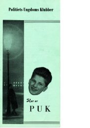 puk pjece fra 1952 - klik her - Politiets Ungdomsklub