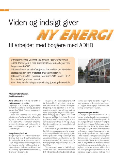 Kongres 2012 - ADHD: Foreningen