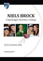 Læs alt om HGS i kataloget - Niels Brock