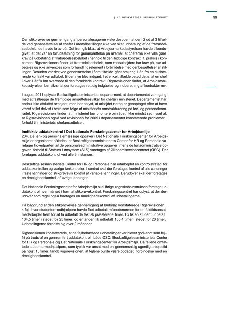 Hent beretningen her (pdf) - Rigsrevisionen