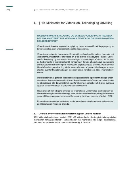 Hent beretningen her (pdf) - Rigsrevisionen