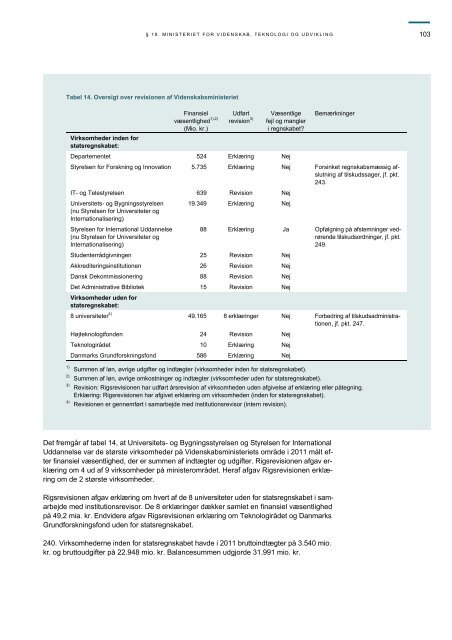 Hent beretningen her (pdf) - Rigsrevisionen