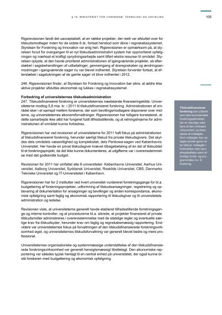 Hent beretningen her (pdf) - Rigsrevisionen
