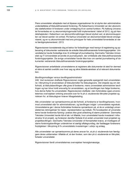 Hent beretningen her (pdf) - Rigsrevisionen