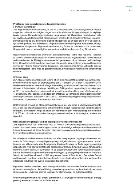 Hent beretningen her (pdf) - Rigsrevisionen