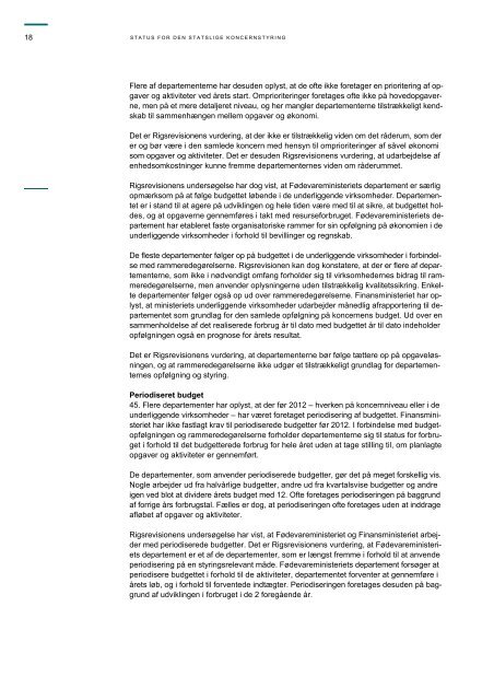 Hent beretningen her (pdf) - Rigsrevisionen